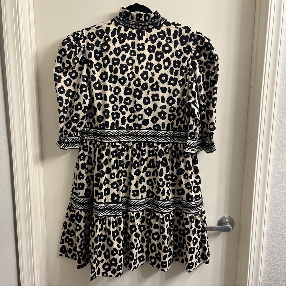 Gretchen Scott Teardrop Dress Cheetah Print XL - Picture 3 of 14